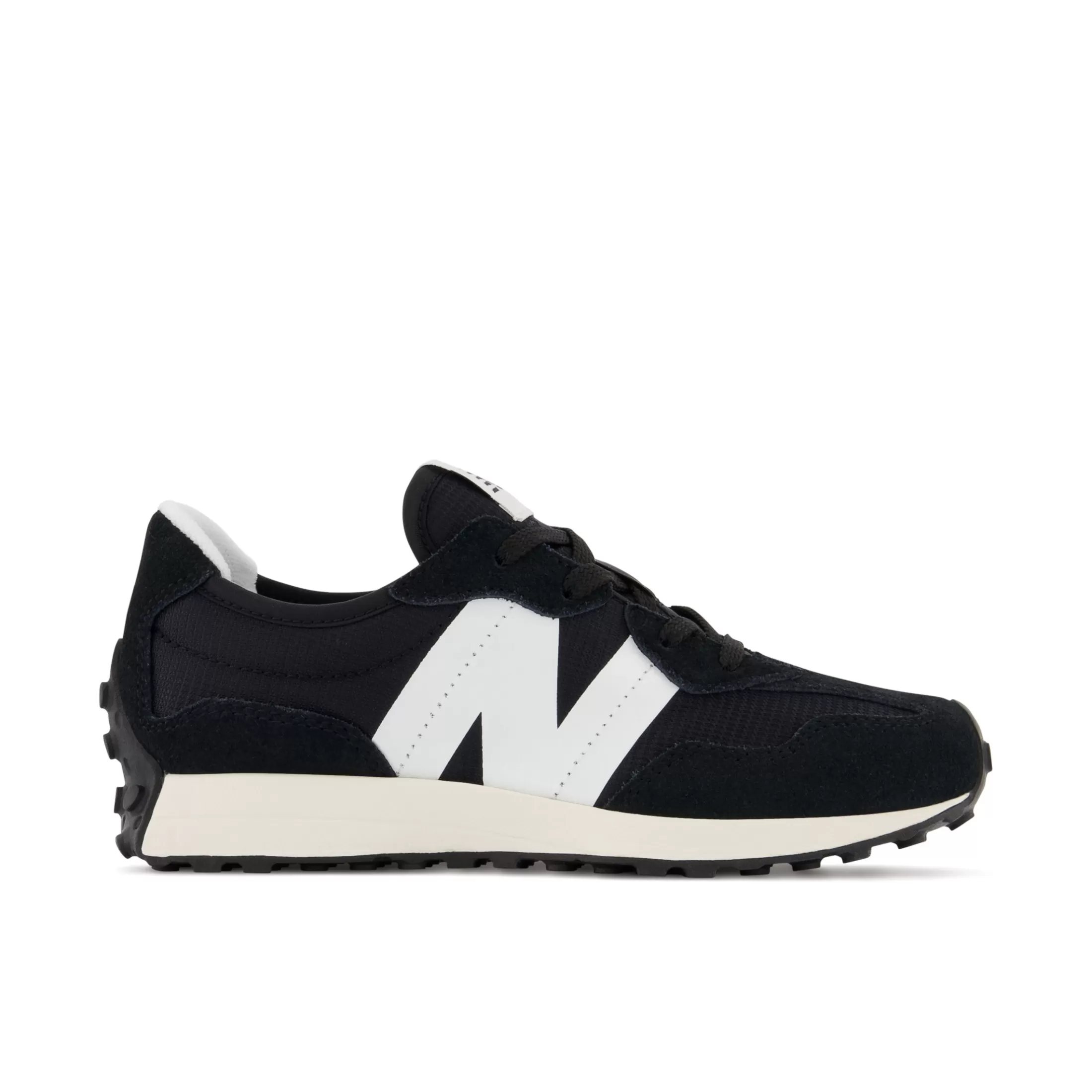 New Balance 327 Black with White Hot