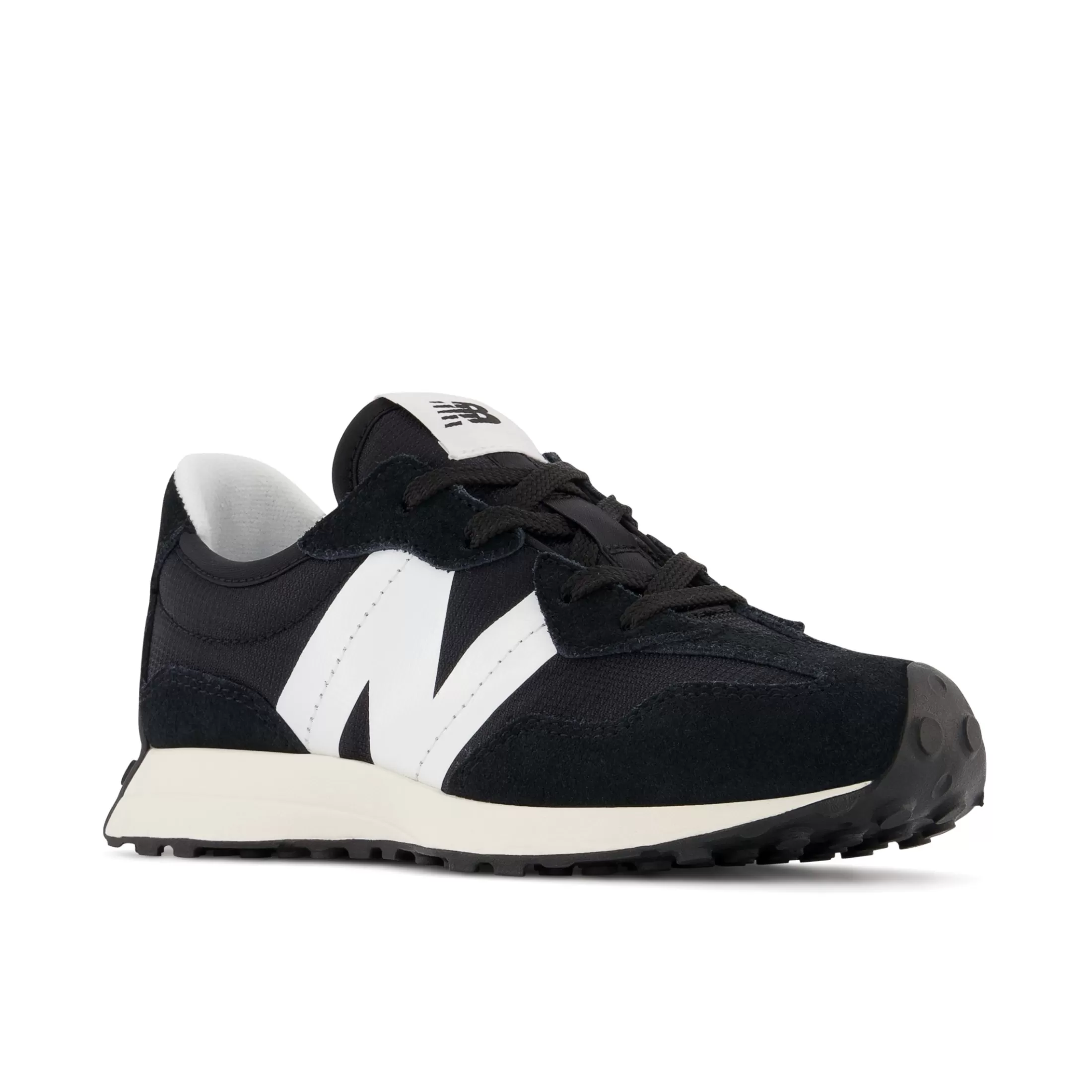 New Balance 327 Black with White Hot