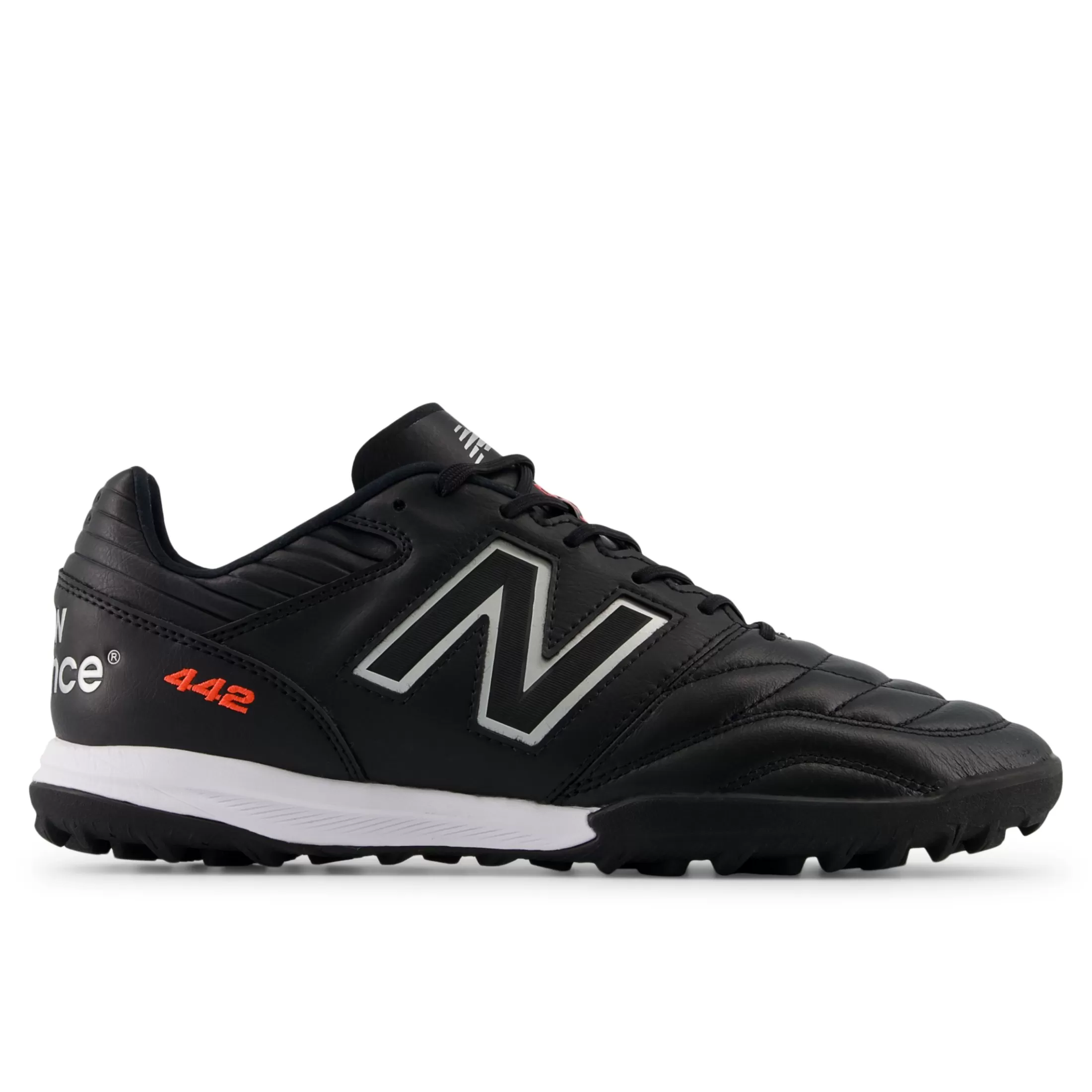 New Balance 442 PRO TF V2 Black with White and Team Red Outlet