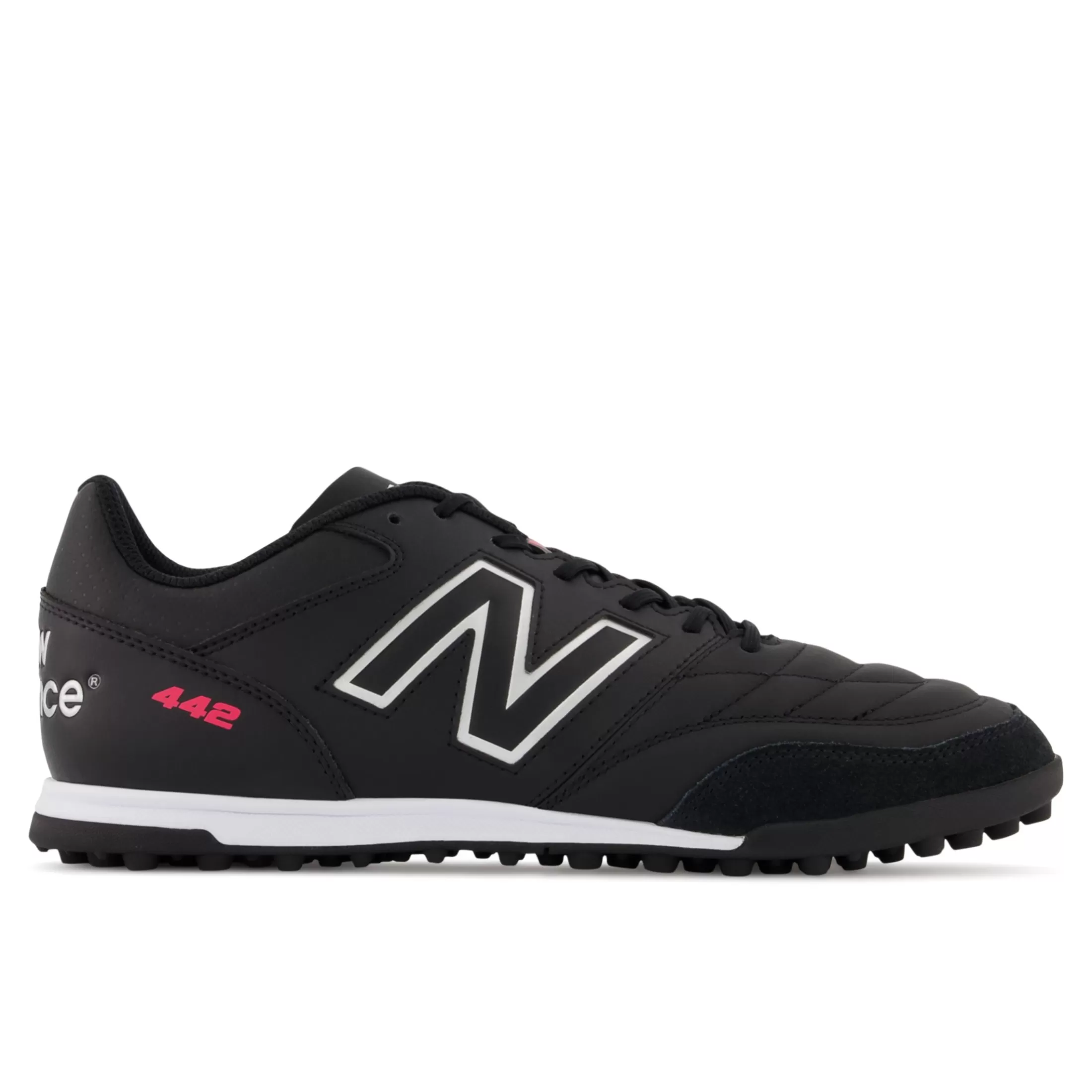 New Balance 442 V2 TEAM TF Black with White Online