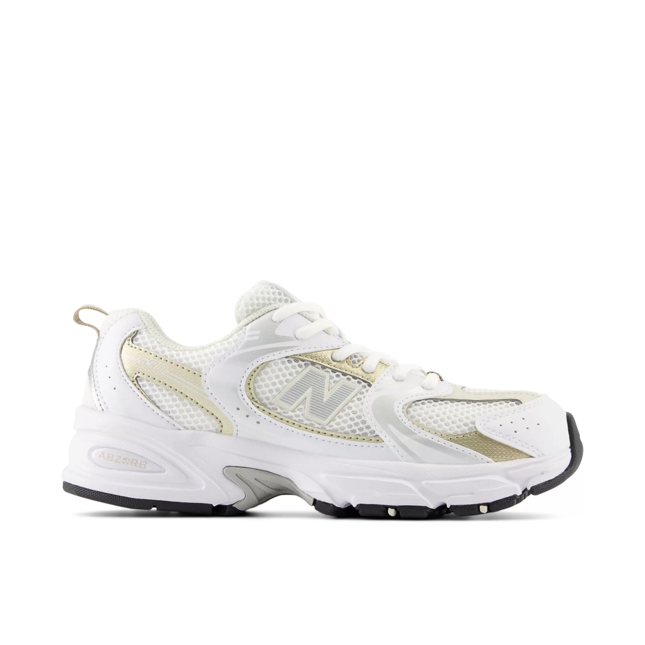 New Balance 530 White with Stoneware Hot