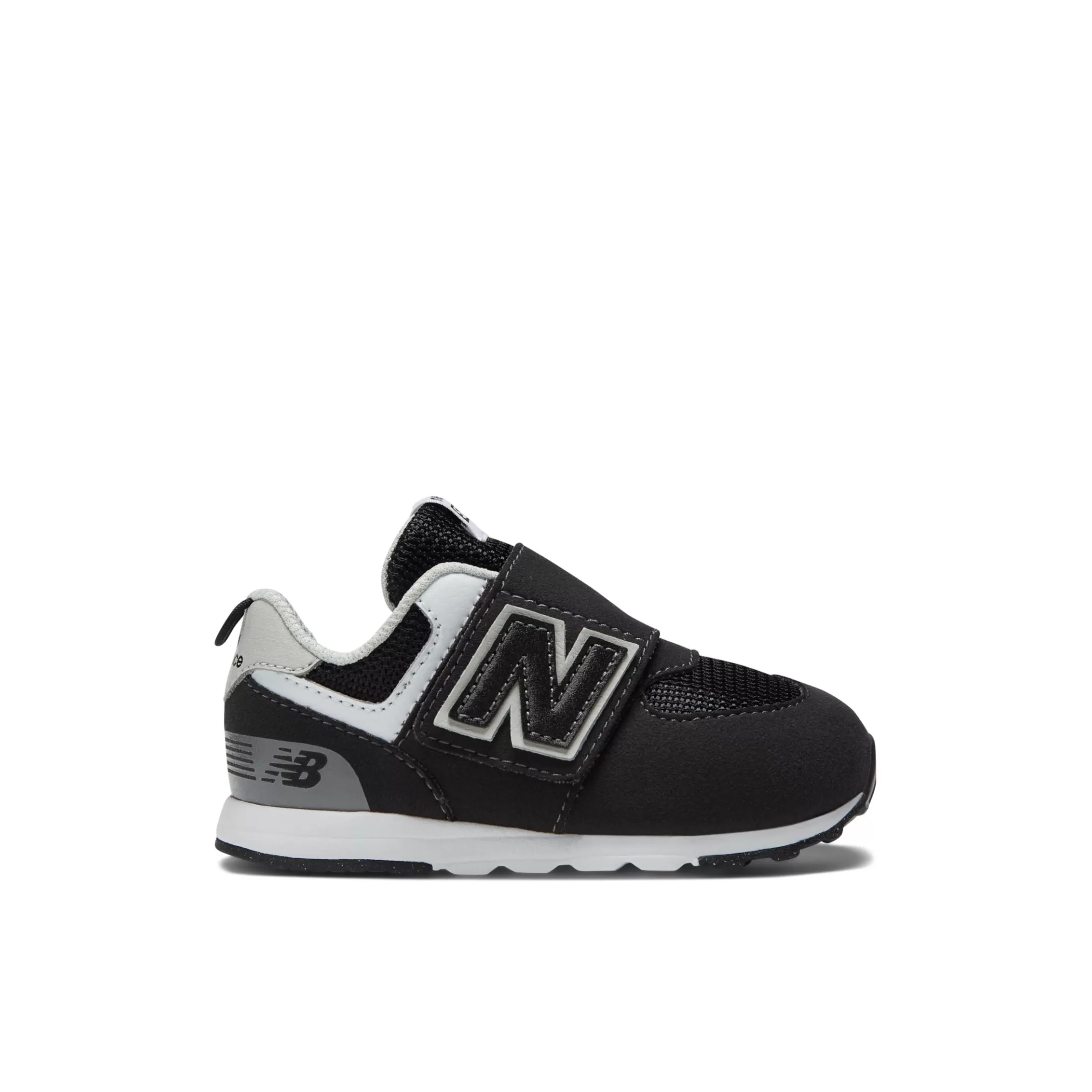 New Balance 574 NEW-B Hook & Loop Rain Cloud with Pink Haze Cheap