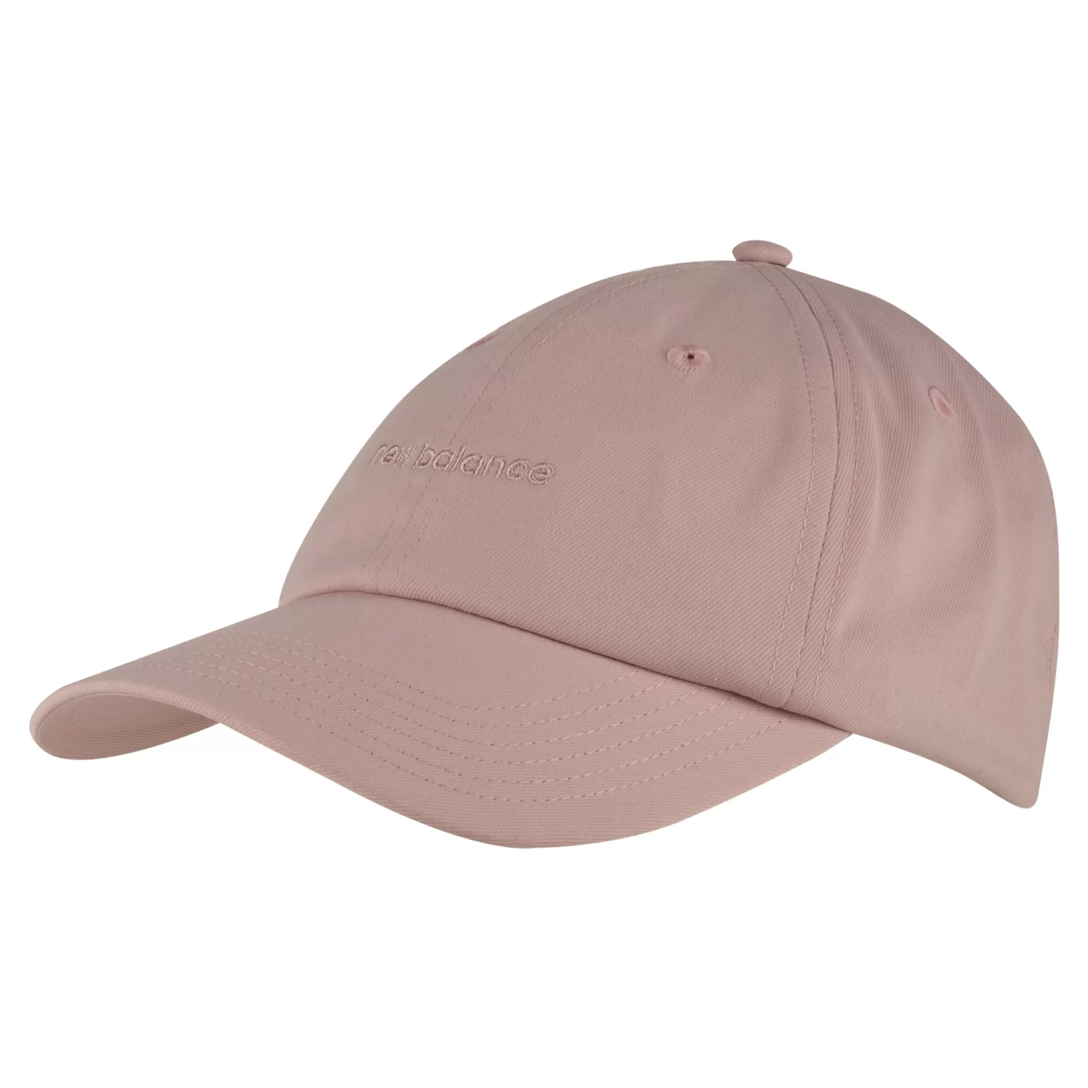 New Balance 6 Panel Linear Logo Hat ORB PINK Store