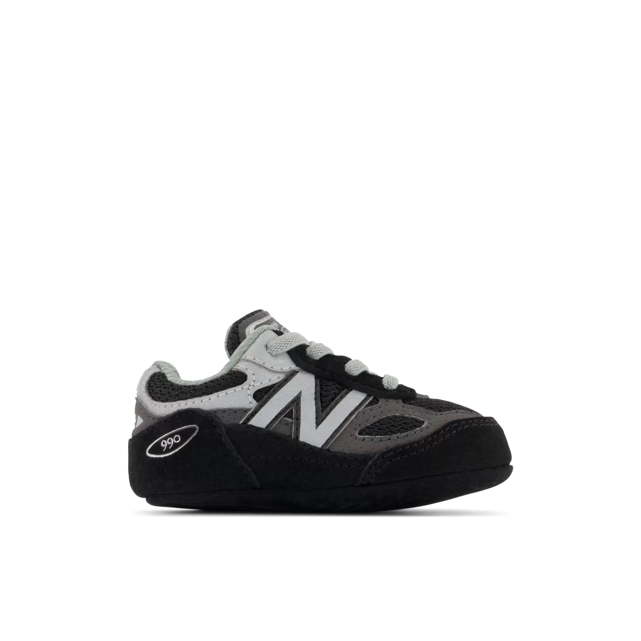 New Balance 990v6 Crib Bungee Black with Silver Discount