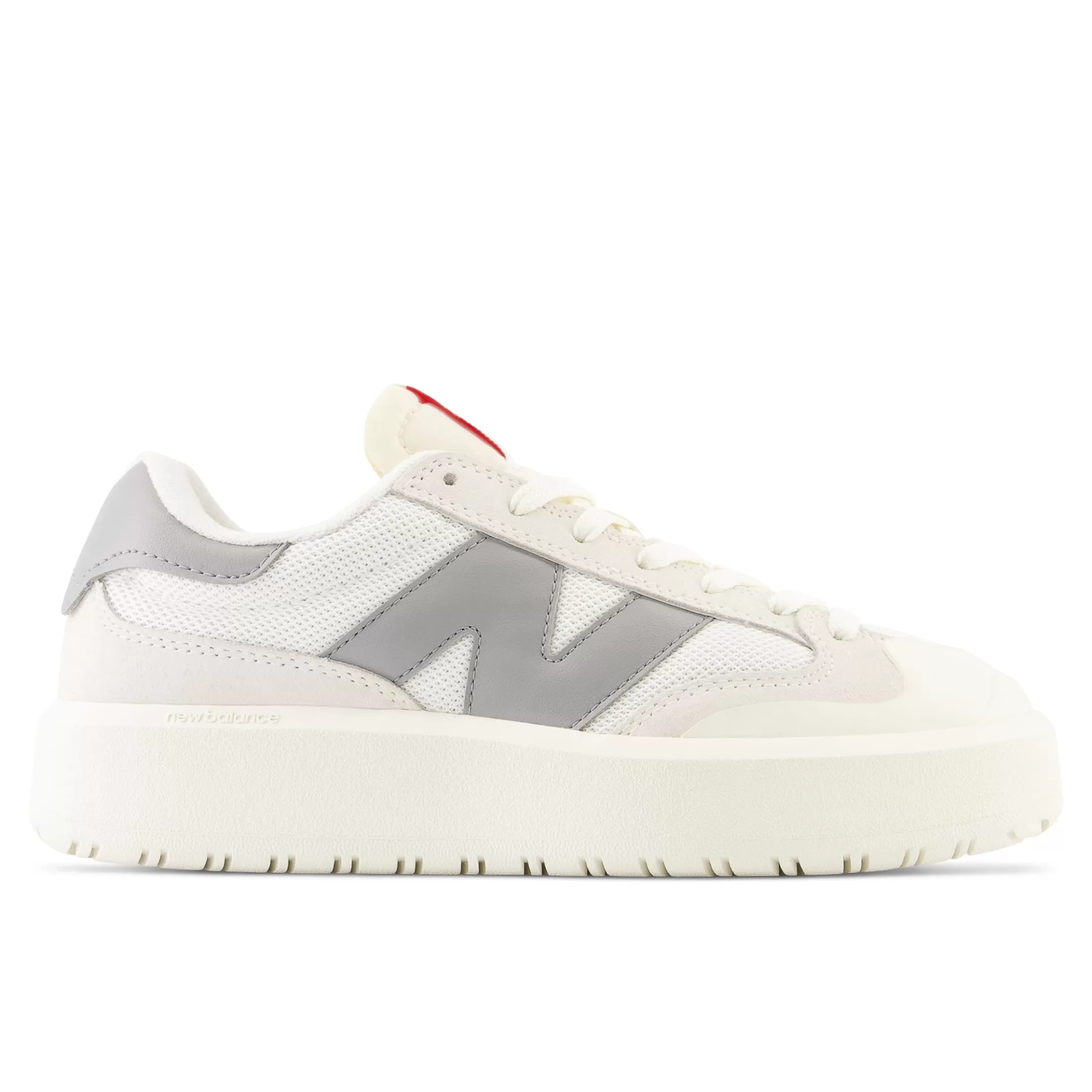 New Balance CT302 Sea Salt with Shadow Grey and Team Red Clearance