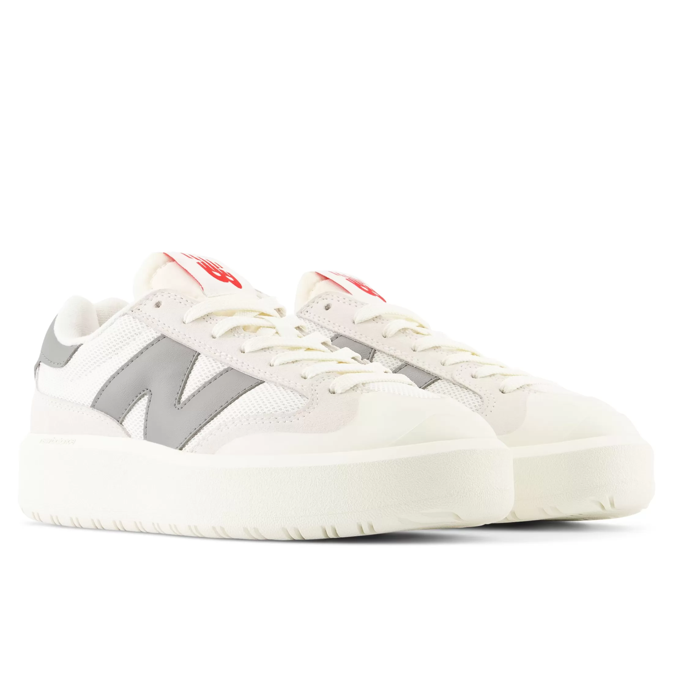 New Balance CT302 Sea Salt with Shadow Grey and Team Red Clearance