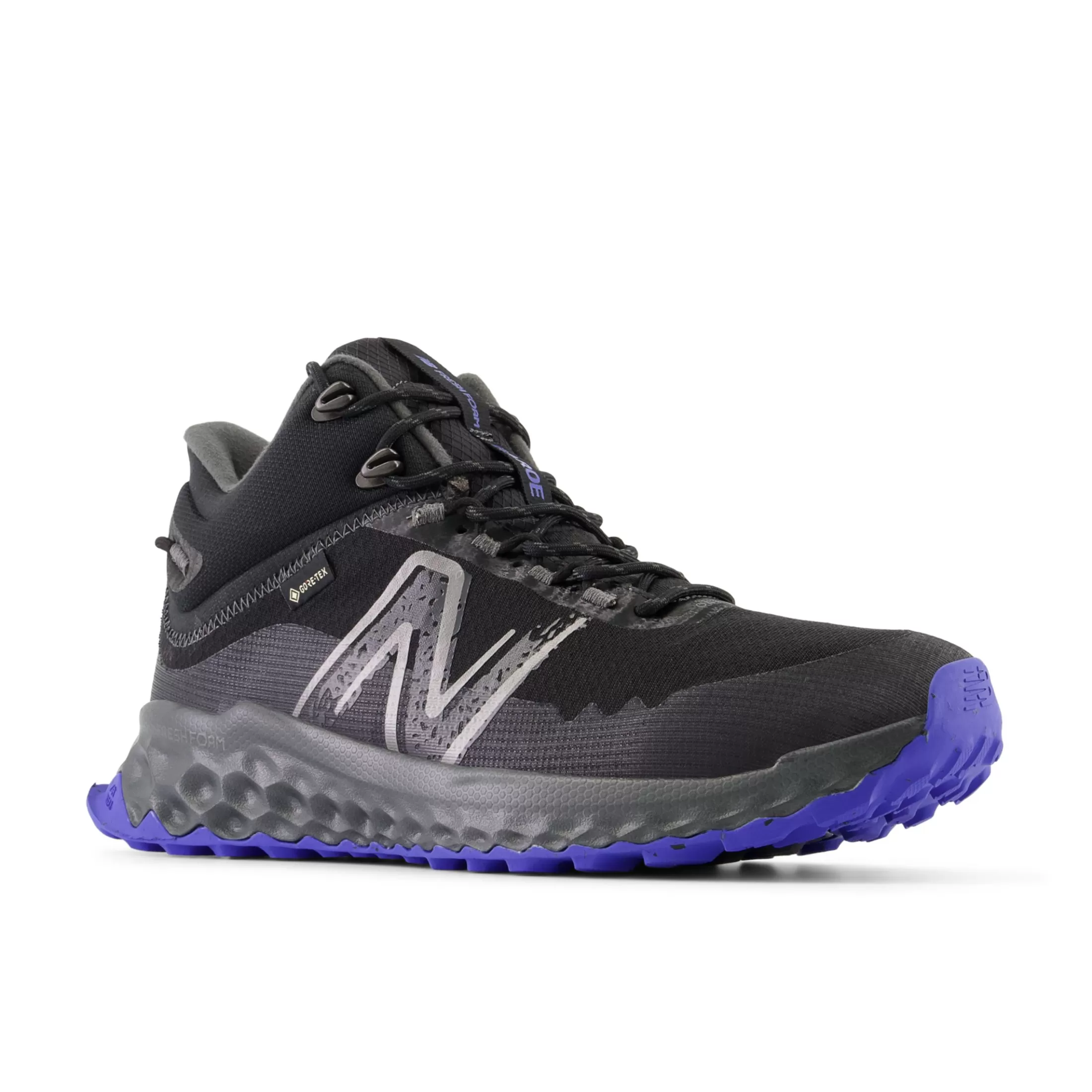 New Balance Fresh Foam Garoé Midcut Gore-Tex® Black with Marine Blue and Blacktop Cheap