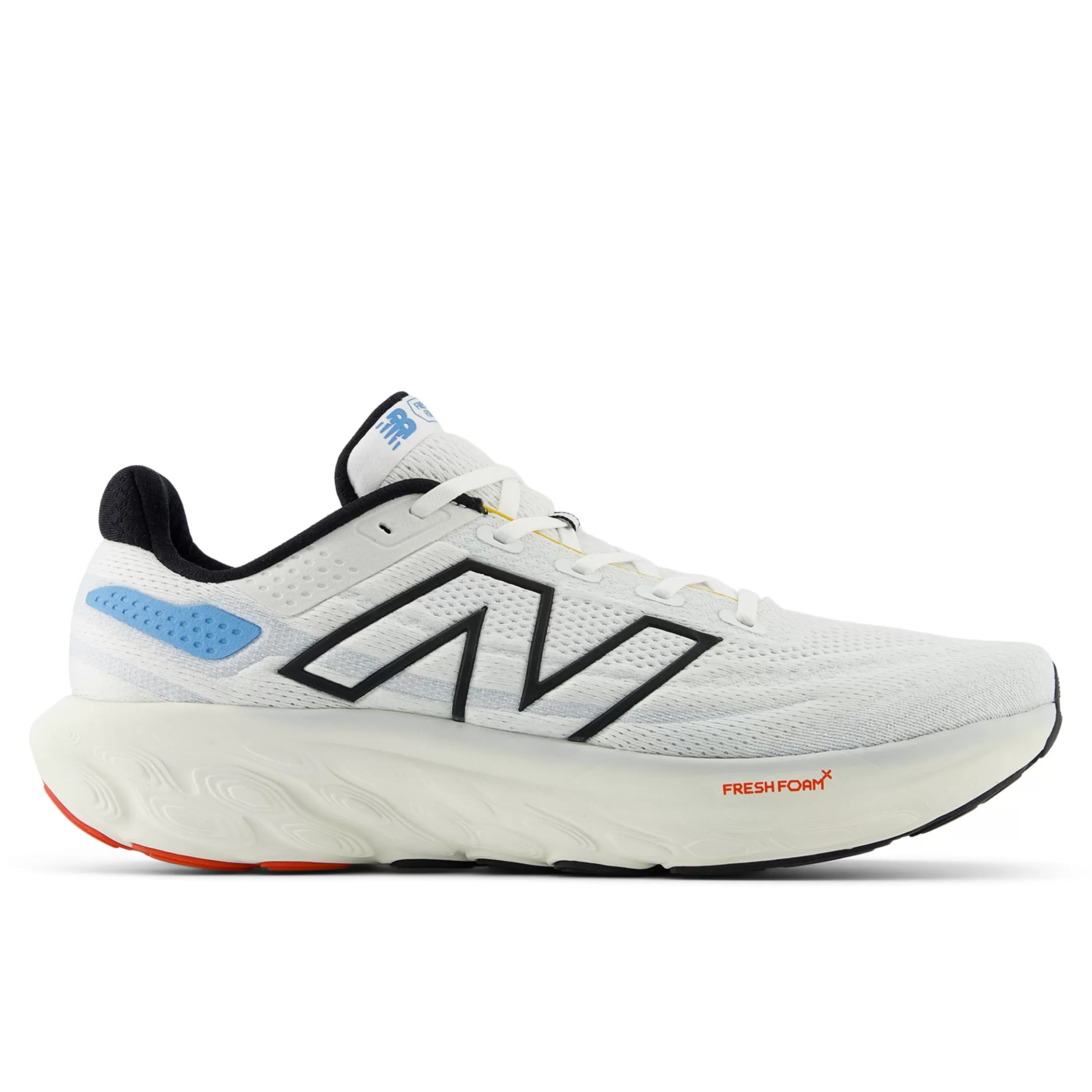 New Balance Fresh Foam X 1080v13 White with Black and Coastal Blue Shop