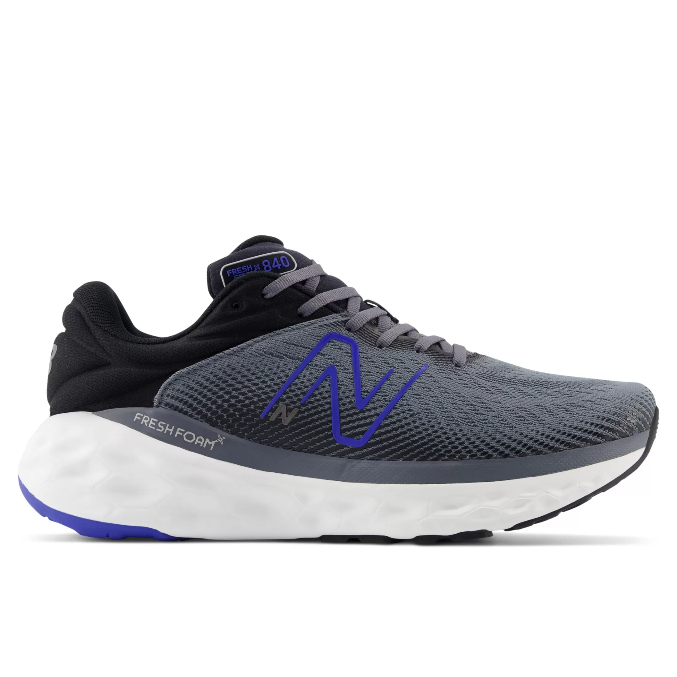 New Balance Fresh Foam X 840v1 Castlerock with Marine Blue and Black ...