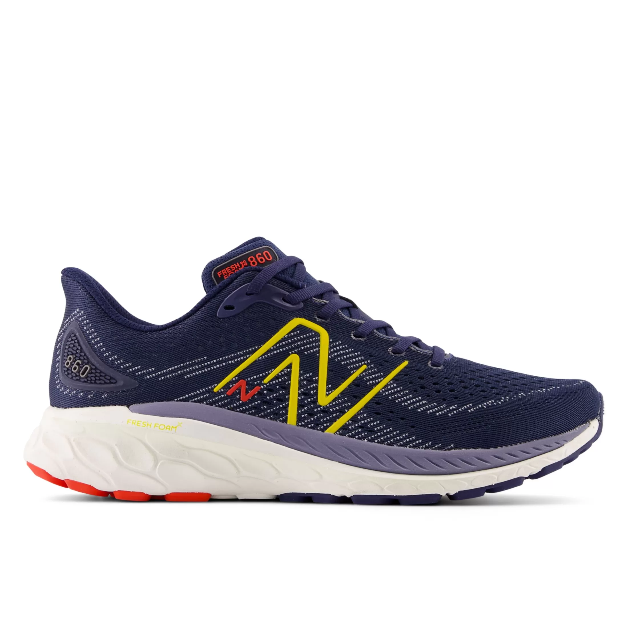 New Balance Fresh Foam X 860v13 NB Navy with Ginger Lemon and Neo Flame Cheap