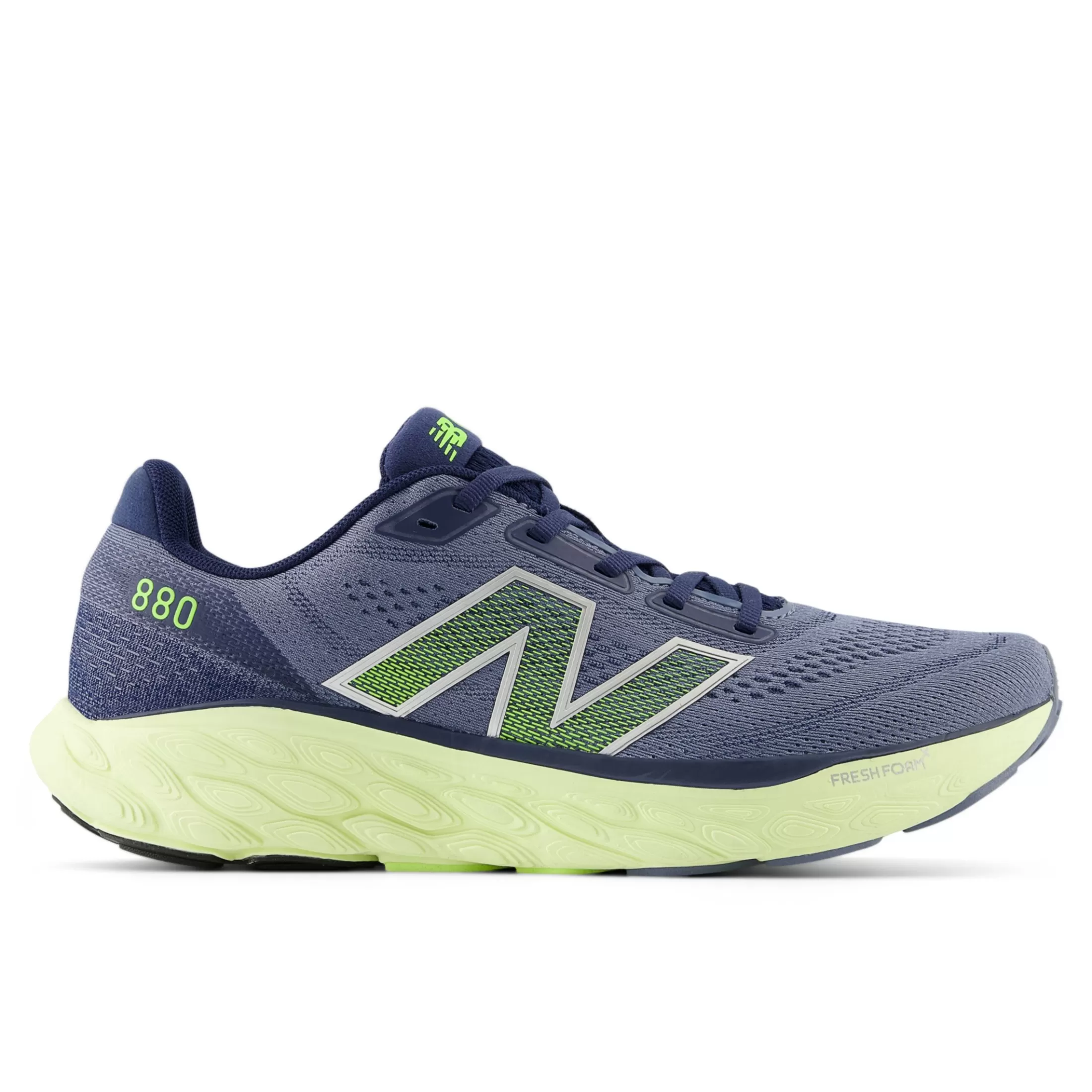 New Balance Fresh Foam X 880v14 Arctic Grey with Limelight and NB Navy Outlet