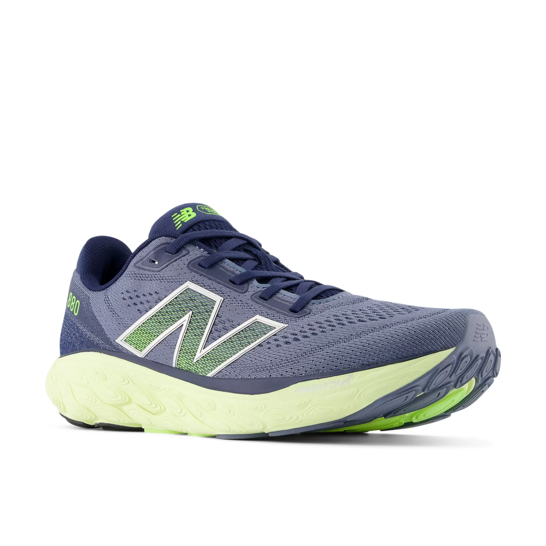 New Balance Fresh Foam X 880v14 Arctic Grey with Limelight and NB Navy Outlet