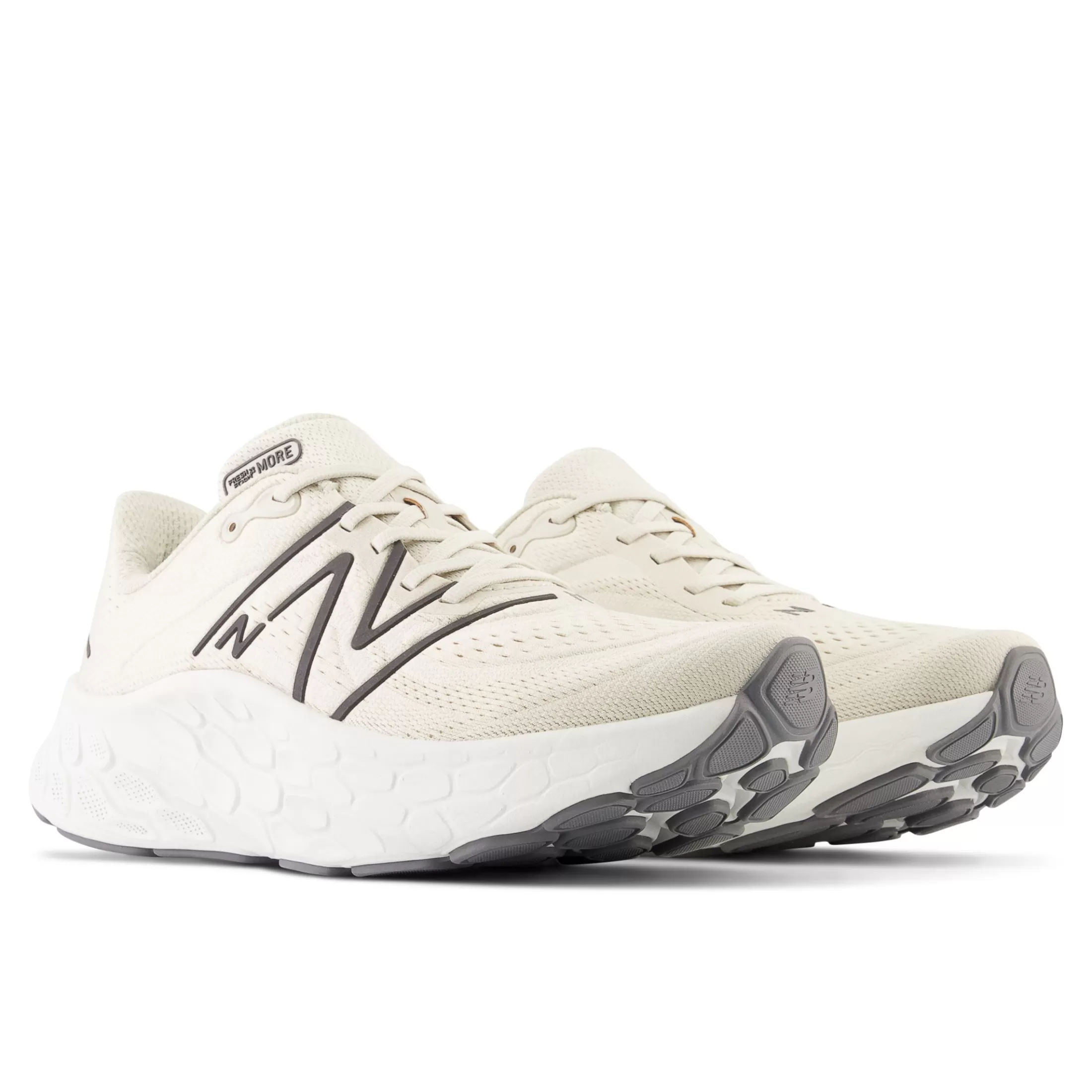 New Balance Fresh Foam X More v4 Timberwolf with Black Metallic Store