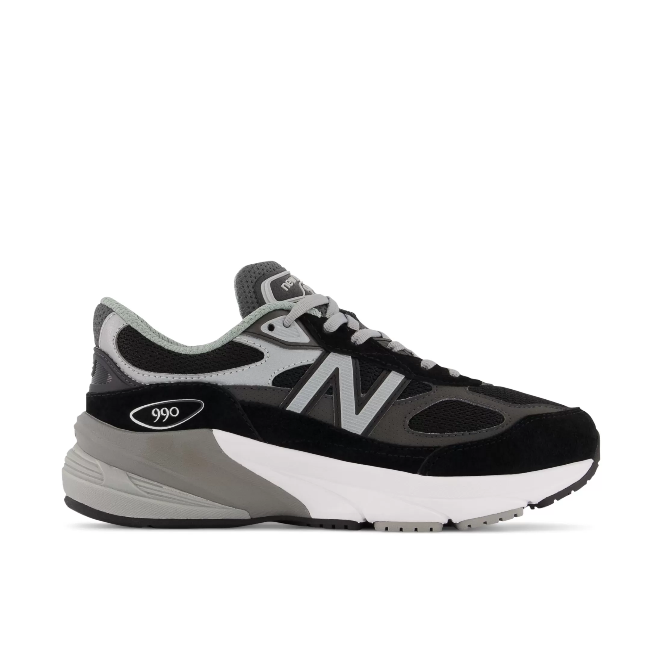 New Balance FuelCell 990v6 Black with Silver Cheap