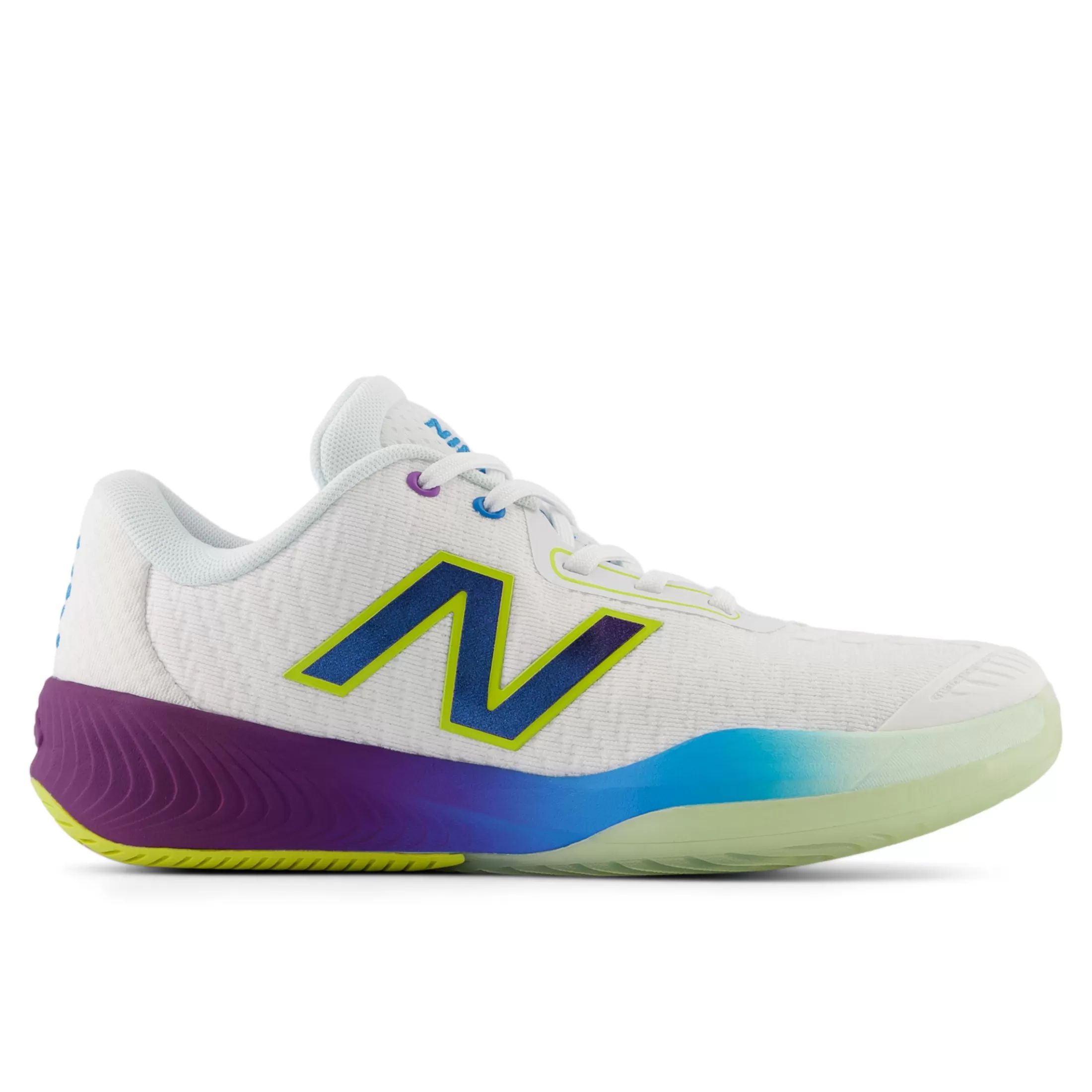 New Balance FuelCell 996v5 Unity of Sport White with Purple Fade and Coastal Blue Store