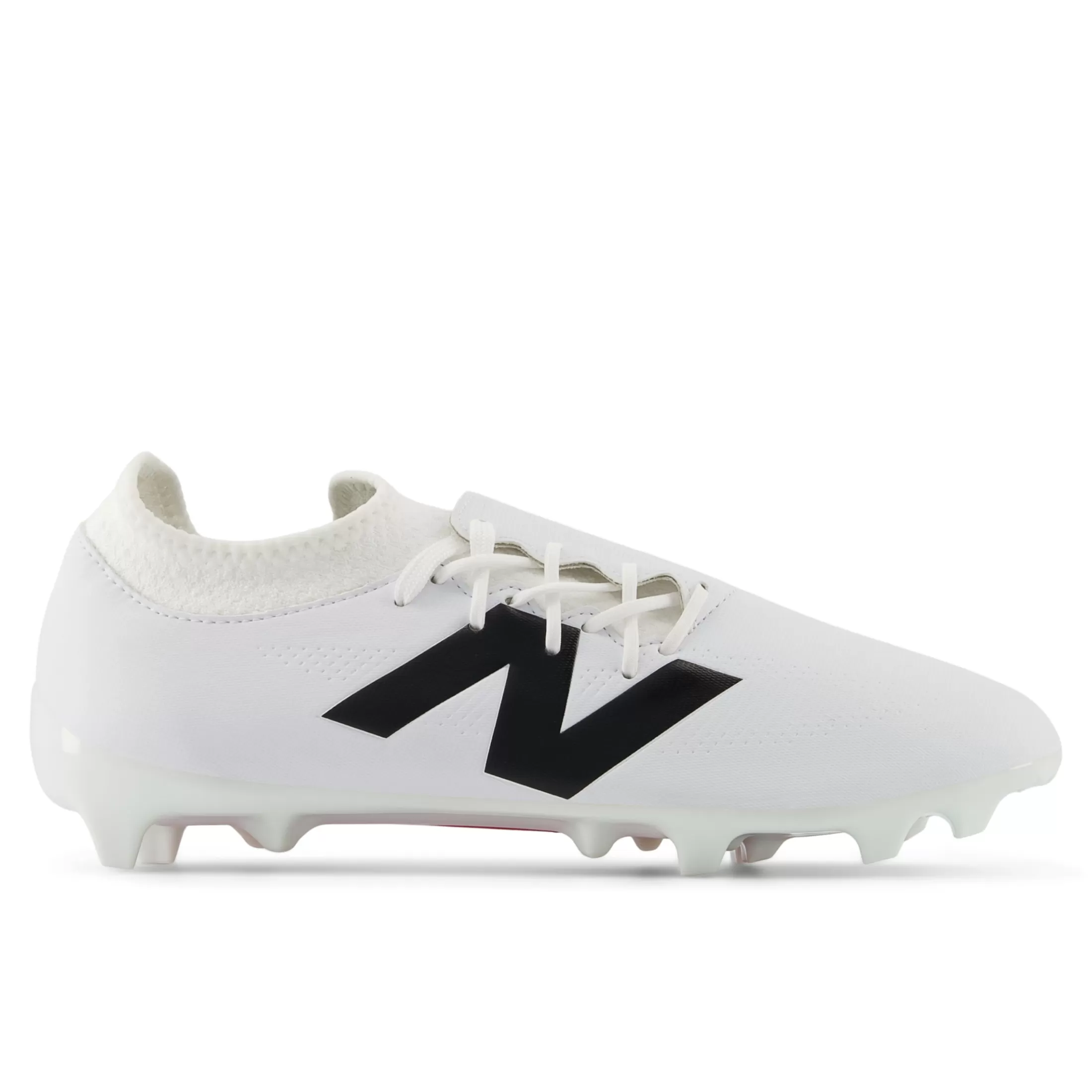 New Balance FURON DISPATCH FG V7+ White with Black and True Red Cheap