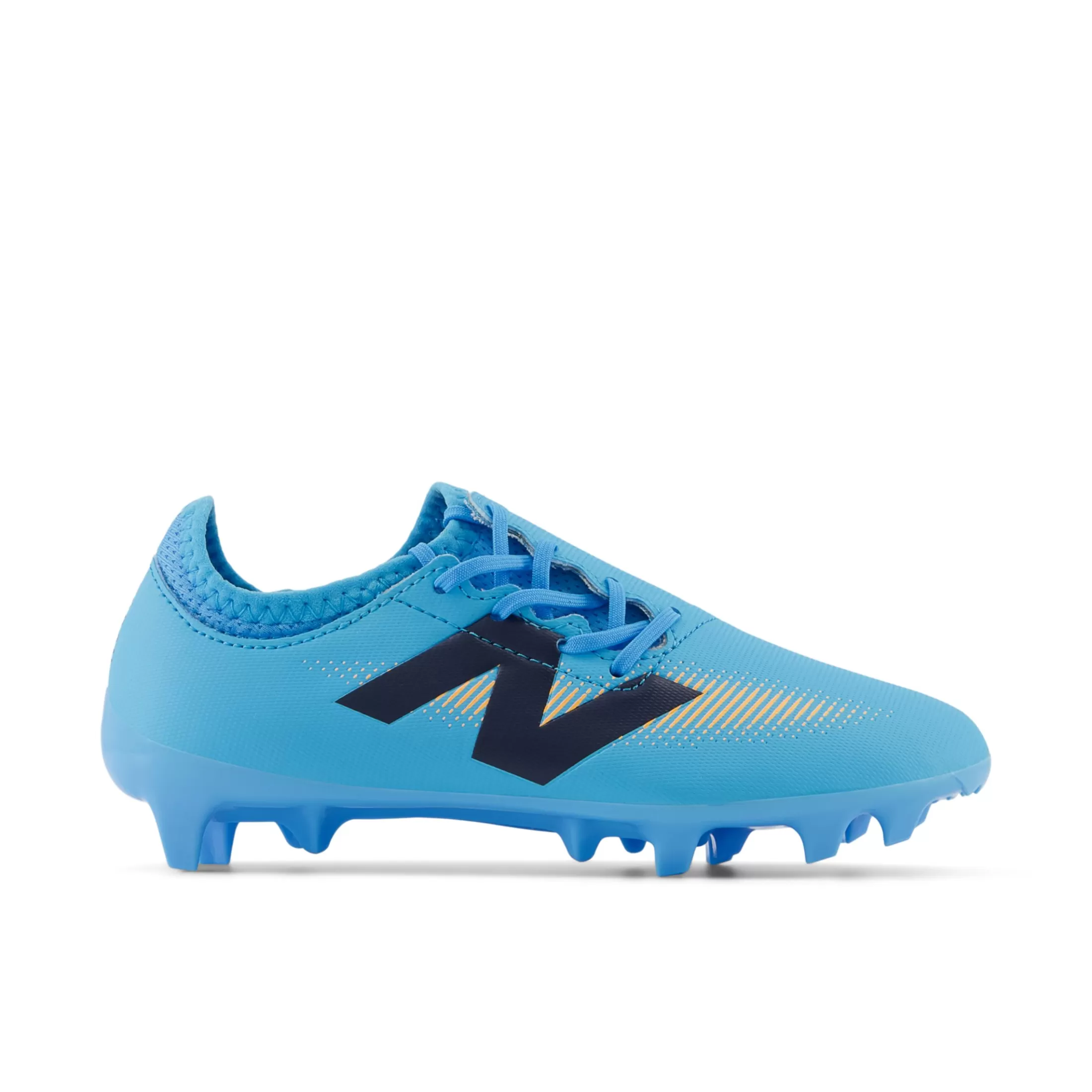 New Balance FURON DISPATCH JNR FG V77+ Team Sky Blue with Mango Best