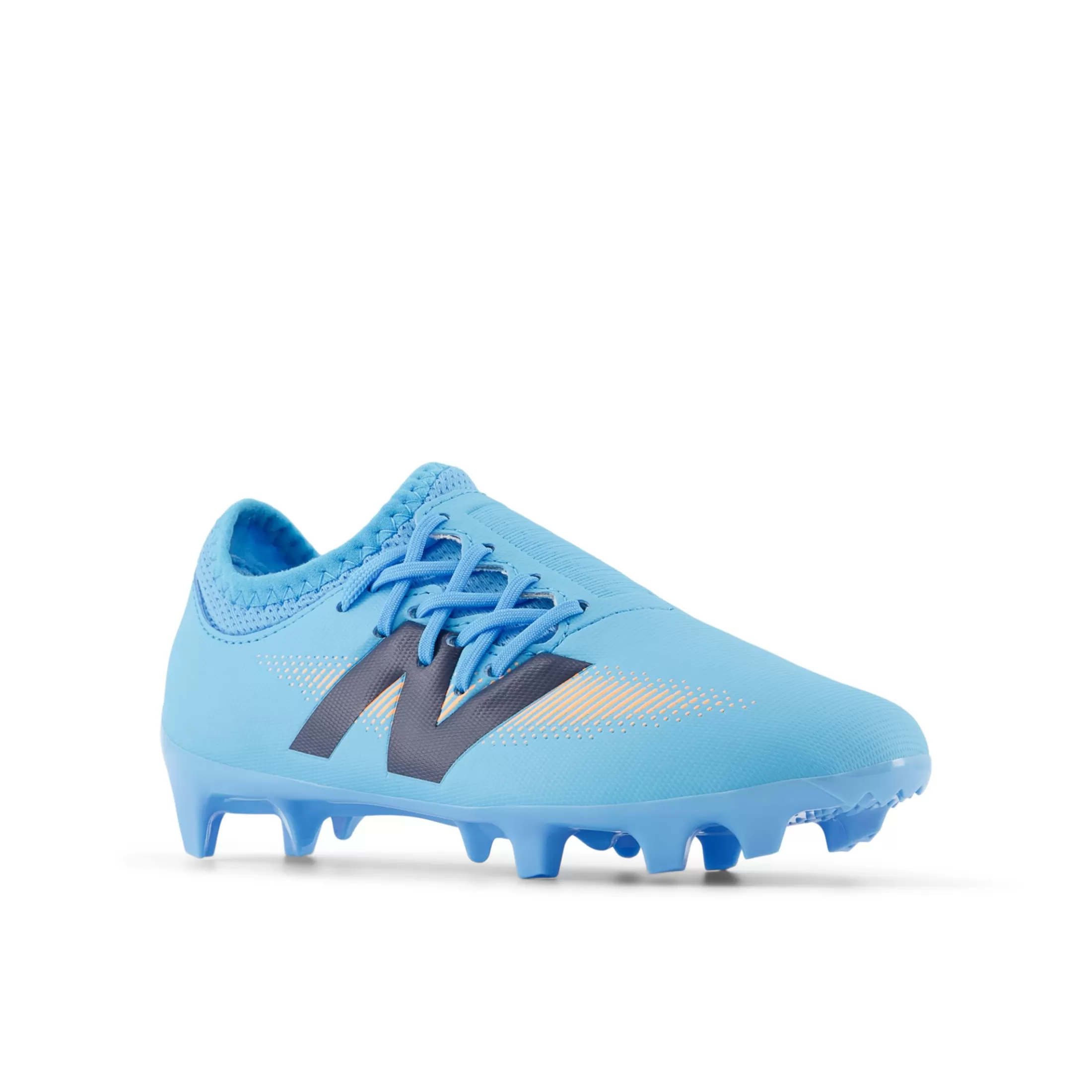 New Balance FURON DISPATCH JNR FG V77+ Team Sky Blue with Mango Best