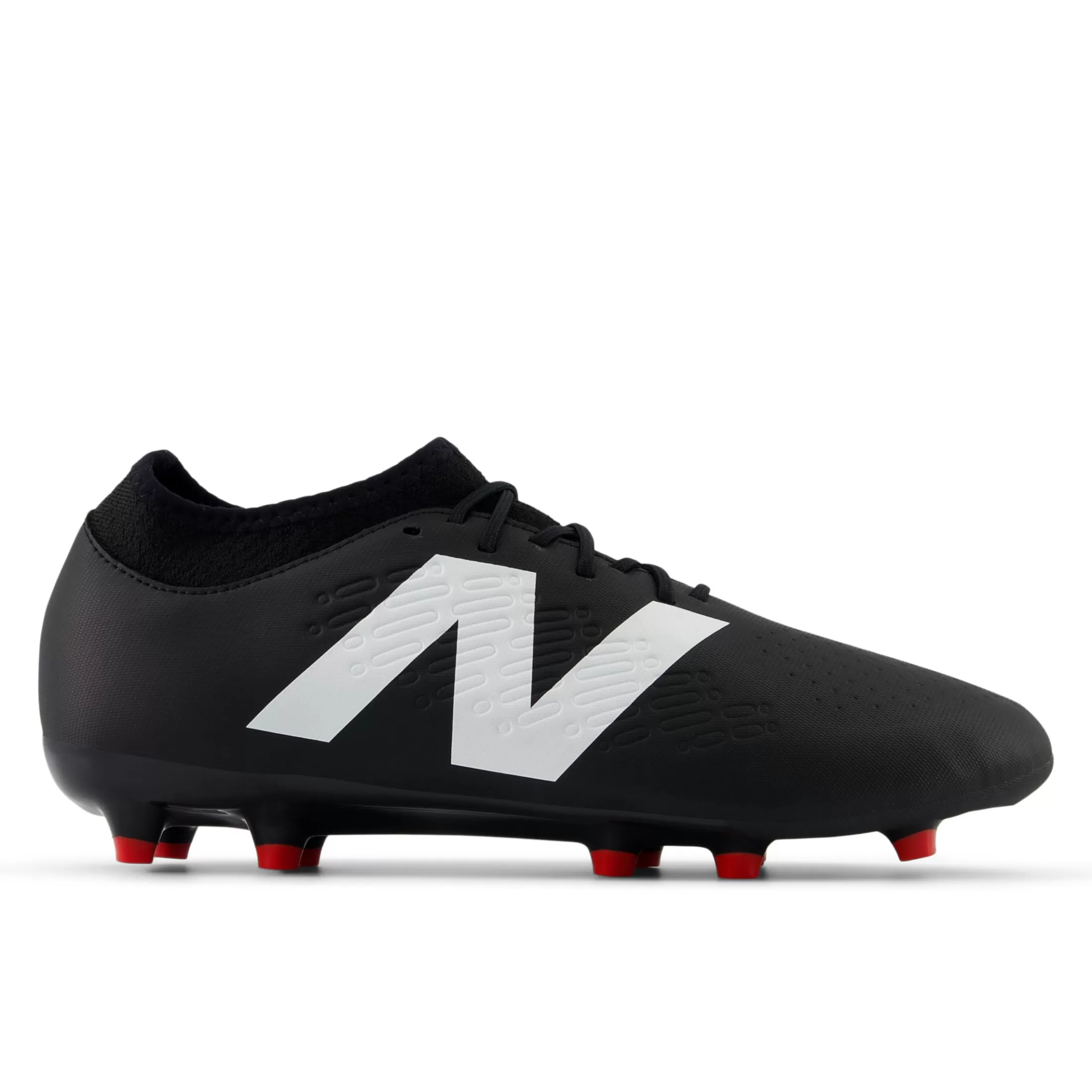 New Balance TEKELA MAGIQUE FG V4+ Black with White and True Red Fashion