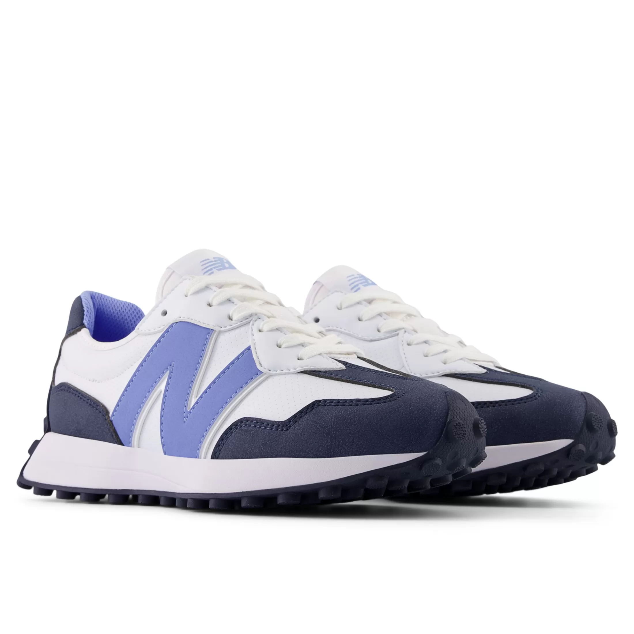 New Balance Women's 327 Golf Shoes White with Blue Store